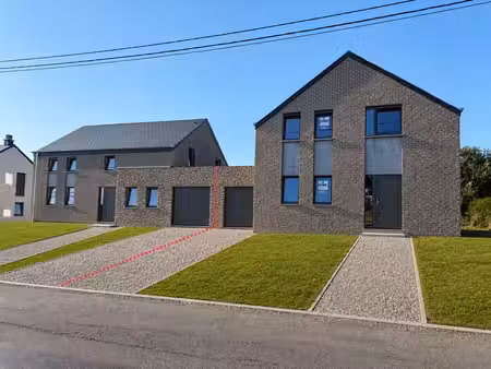 maison neuve sur terrain plein sud – proche de libramont