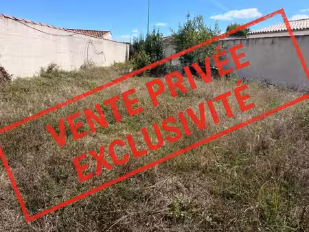 terrain à vendre de 180 00 m² le bois plage en re (17)