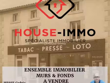 à vendre tabac presse fdj + murs commerciaux