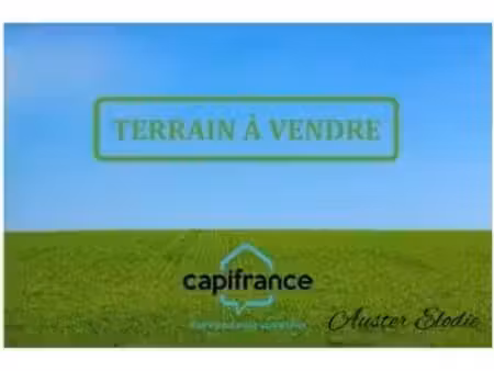 terrain constructible à vendre