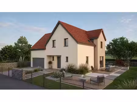 terrain avec maison neuve à vendre