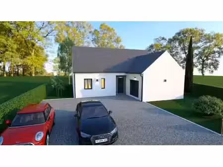 terrain avec maison neuve à vendre