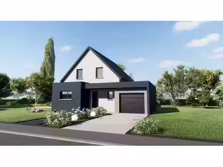 terrain avec maison neuve à vendre