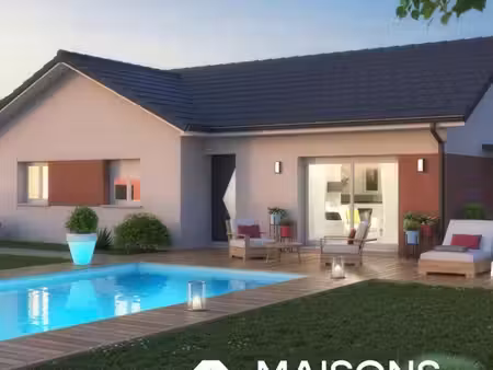 terrain avec maison neuve à vendre