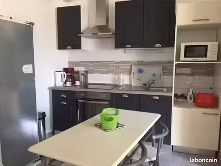 à louer maison mitoyenne t3 meublé à noyant