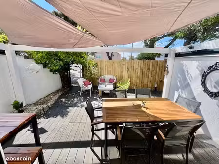très belle maison à 100m de la plage