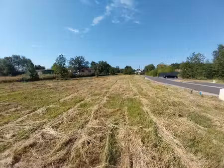 terrain constructible viabilisé à vendre