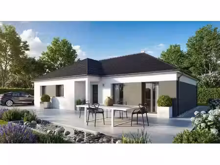 terrain avec maison neuve à vendre
