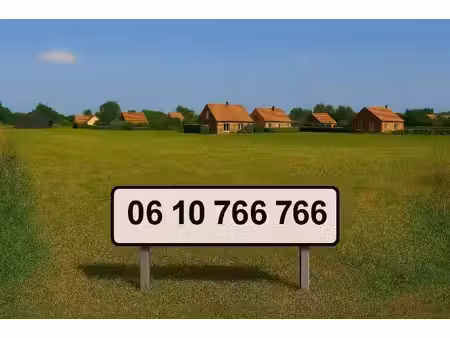 terrain constructible neuf à vendre