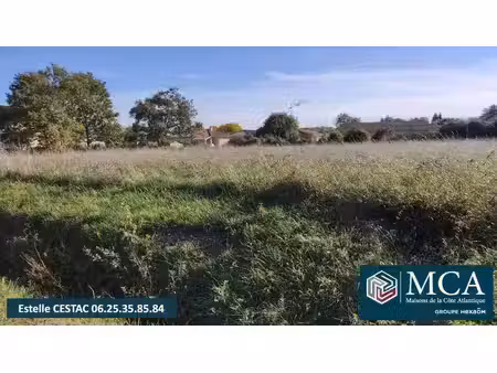 terrain constructible viabilisé à vendre