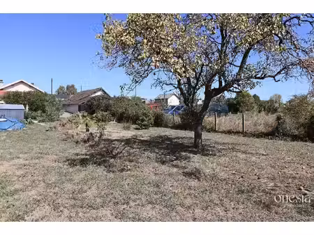 terrain constructible à vendre