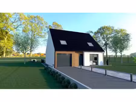 terrain avec maison neuve à vendre