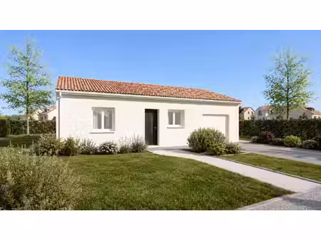 terrain avec maison neuve à vendre