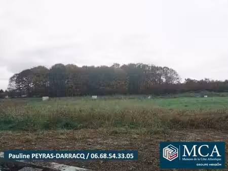 terrain constructible viabilisé à vendre