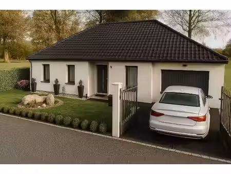 terrain avec maison neuf à vendre