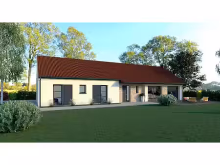 terrain avec maison neuve à vendre