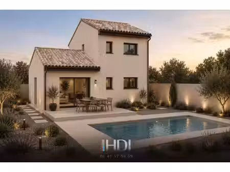 terrain avec maison neuve à vendre