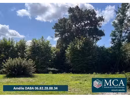 terrain constructible à vendre