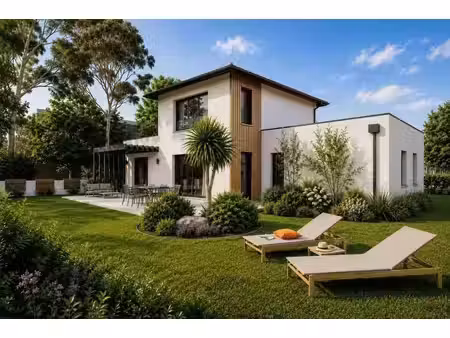 terrain avec maison neuve à vendre