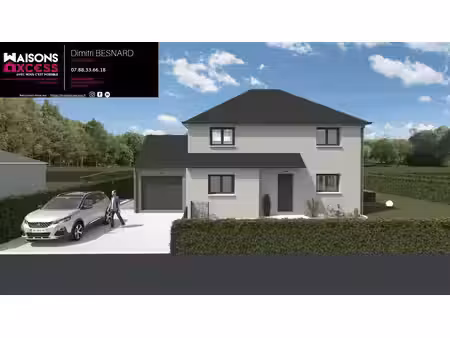 terrain avec maison neuve à vendre
