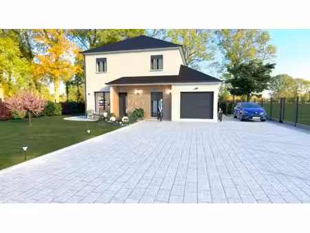 terrain avec maison neuve à vendre