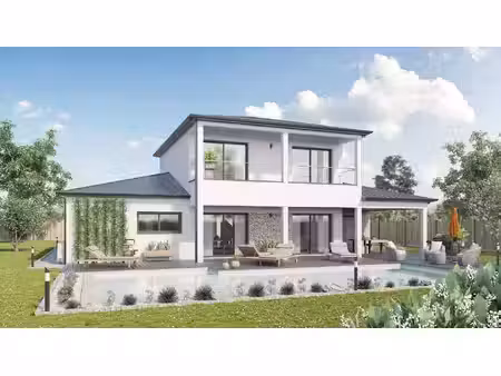 terrain avec maison neuve à vendre