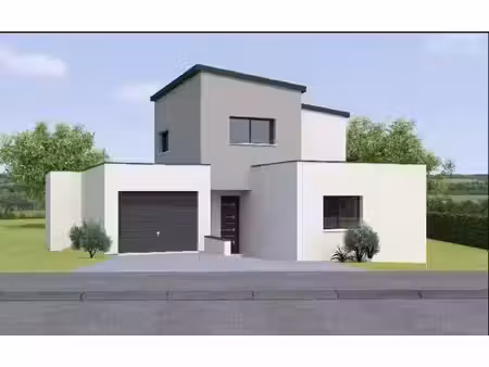 terrain avec maison neuve à vendre