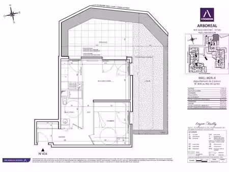 location appartement 2 pièces 49 m² à rueil-malmaison (92500)  1 218 €