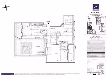 location appartement 5 pièces 107 m² à rueil-malmaison (92500)  2 132 €