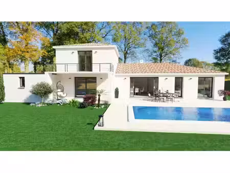 terrain avec maison neuve à vendre