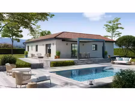 terrain avec maison neuve à vendre