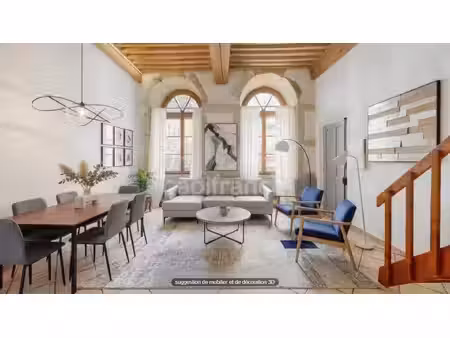 t1 bis de 40 02m² - charme et élégance - emplacement premium