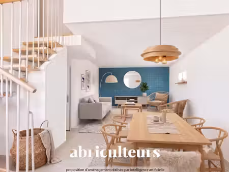duplex 65 m² indépendant esprit maison avec espace vélo à le bouscat