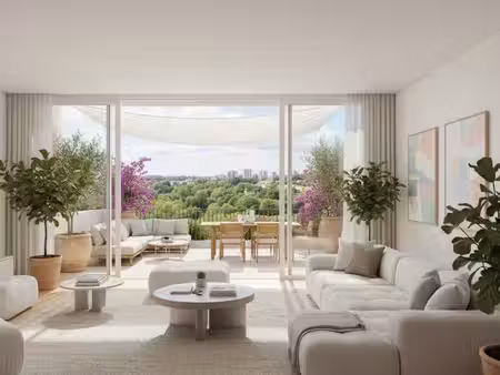 **rare: duplex 5 pièces dernier étage vue dégagée avec grande terrasse**