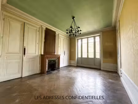 lyon 6ème - bel appartement à rénover de 87.35 m2 avec balco