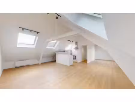 dailly - studio renove lumineux - 64m2 - meuble - peb c