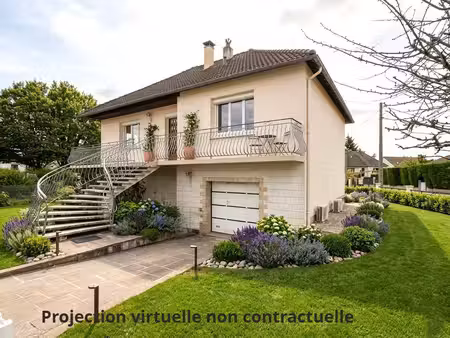 maison familiale avec jardin à ballan-mire