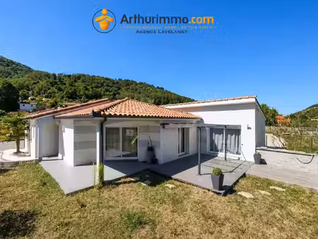 maison contemporaine de plain-pied 131m²- garage 35m²
