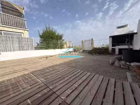 location frontignan plage - maison d'environ 85m2 avec vue s