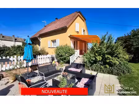 maison individuelle - 141 m² - terrain de 591 m² - 4 chambres - terrasse