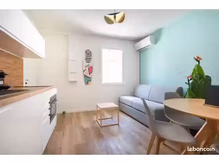 magnifique appartement meublé 22m²
