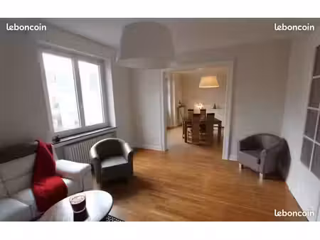 t5 meublé 125m² 2 parkings la providence 2min et la gare 10 minà pied