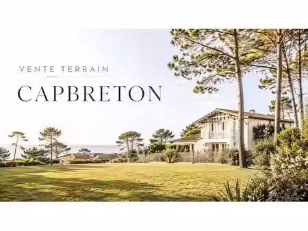 vente terrain 402 m² à capbreton (40130)  310 000 €