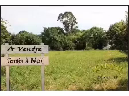 vente terrain à batir 981 m² à assas (34820)  310 000 €