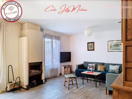 maison plain-pied - 4 chambres - jardin arboré de 973m²