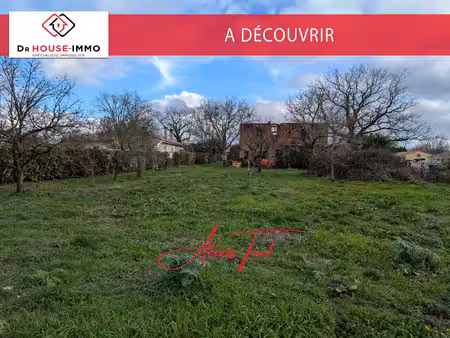 terrain constructible pour deux maisons de 1 783 m² ambarès-et-lagrave