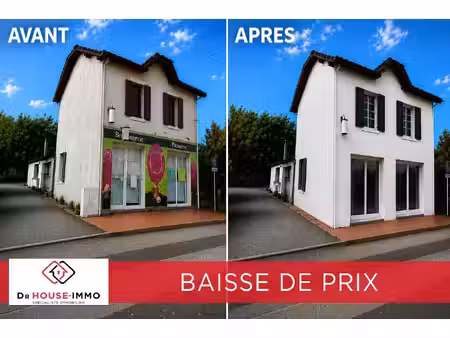 maison d'habitation à rénover de 240 m2  garages  dépendances et terrain de 976 m2