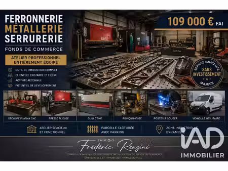 vente local commercial 400 m²