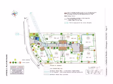 vente terrain à bâtir 534 m²