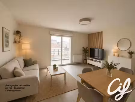 appartement t3 z.a.d.  z.i. nord - 63.68 m2 144 000 euros